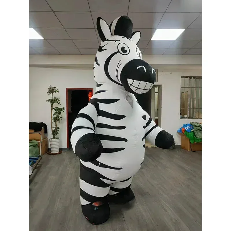 Inflatable Zebra Mascot Costum - Event & Party Supply ulasan dan harga