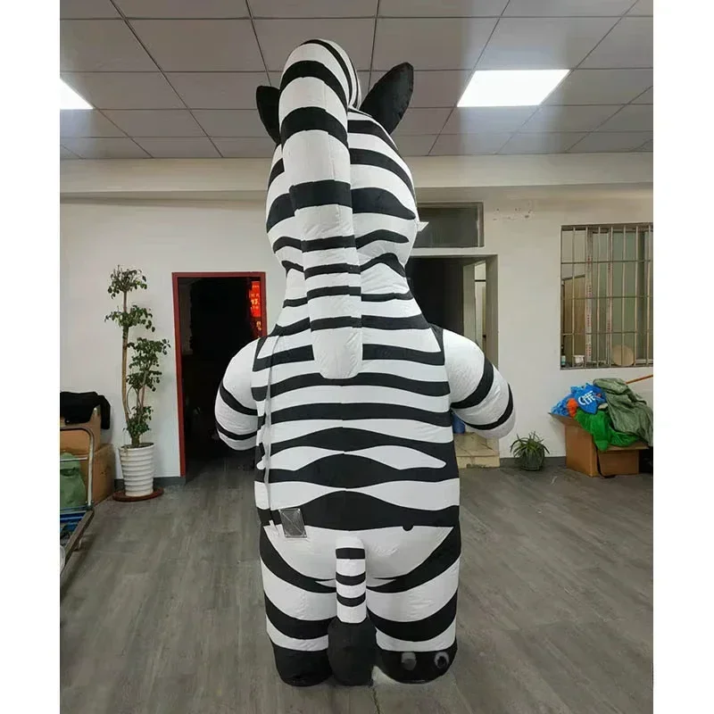 Inflatable Zebra Mascot Costum - Event & Party Supply ulasan dan harga