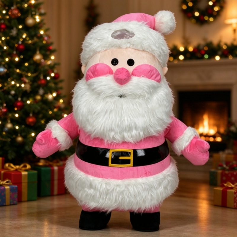 Pink Santa Claus Inflatable Ma - Event & Party Supply ulasan dan harga