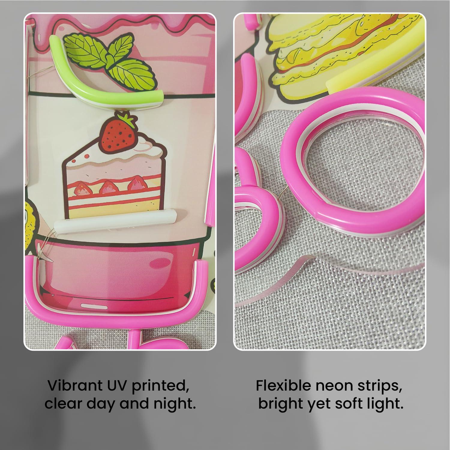 Boba Neon Sign Light Up Bubble - Neon Sign Party ulasan dan harga