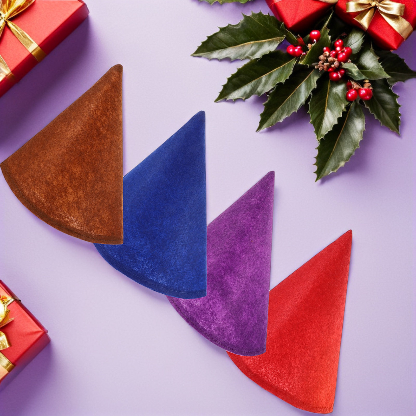 6Pcs Playful Felt Cone Hats Gn - Party Hat Cone ulasan dan harga