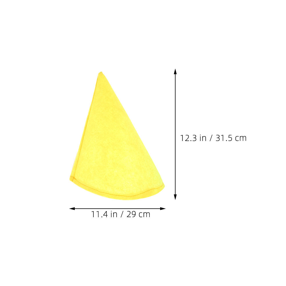 6Pcs Playful Felt Cone Hats Gn - Party Hat Cone ulasan dan harga